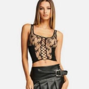 Two I.AM.GIA butterfly tops